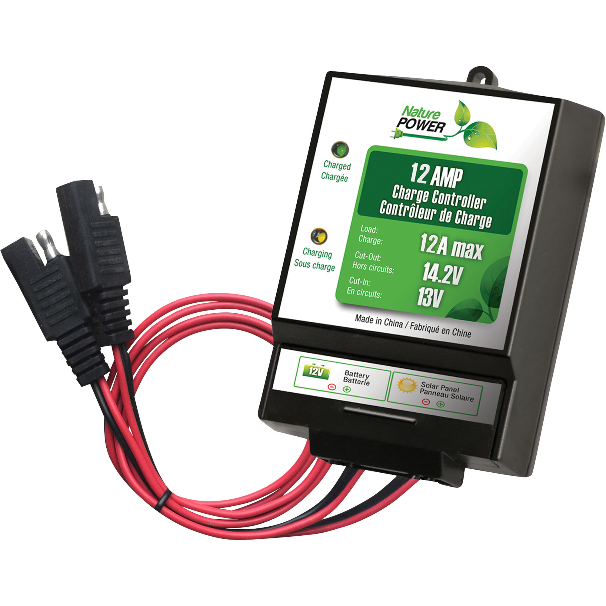 Nature Power Charge Controller, 12 Amps, Model# 16012